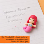 Loope Eraser - Mermaid Shape