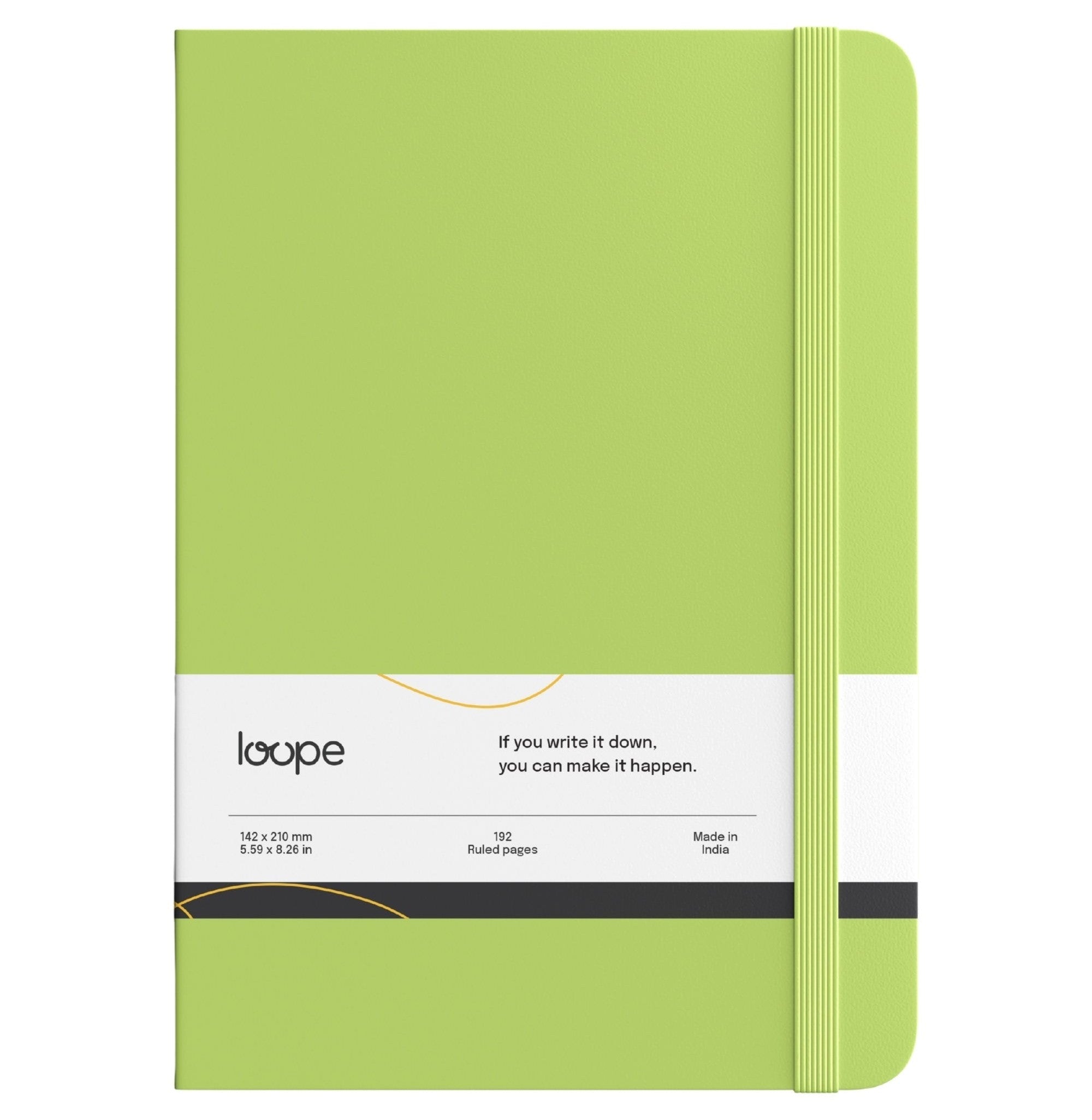 Loope Solid Notebook A6 - Avocado Green | Loope | ST0069262