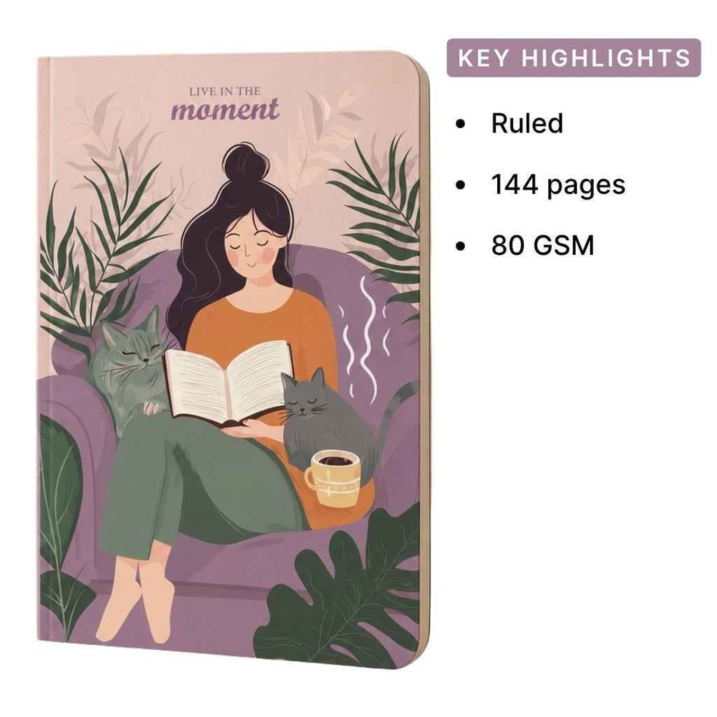 Loope Live In The Moment Notebook - A6