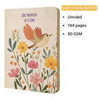 Loope Unruled Notebook A6 | One Day At A Time