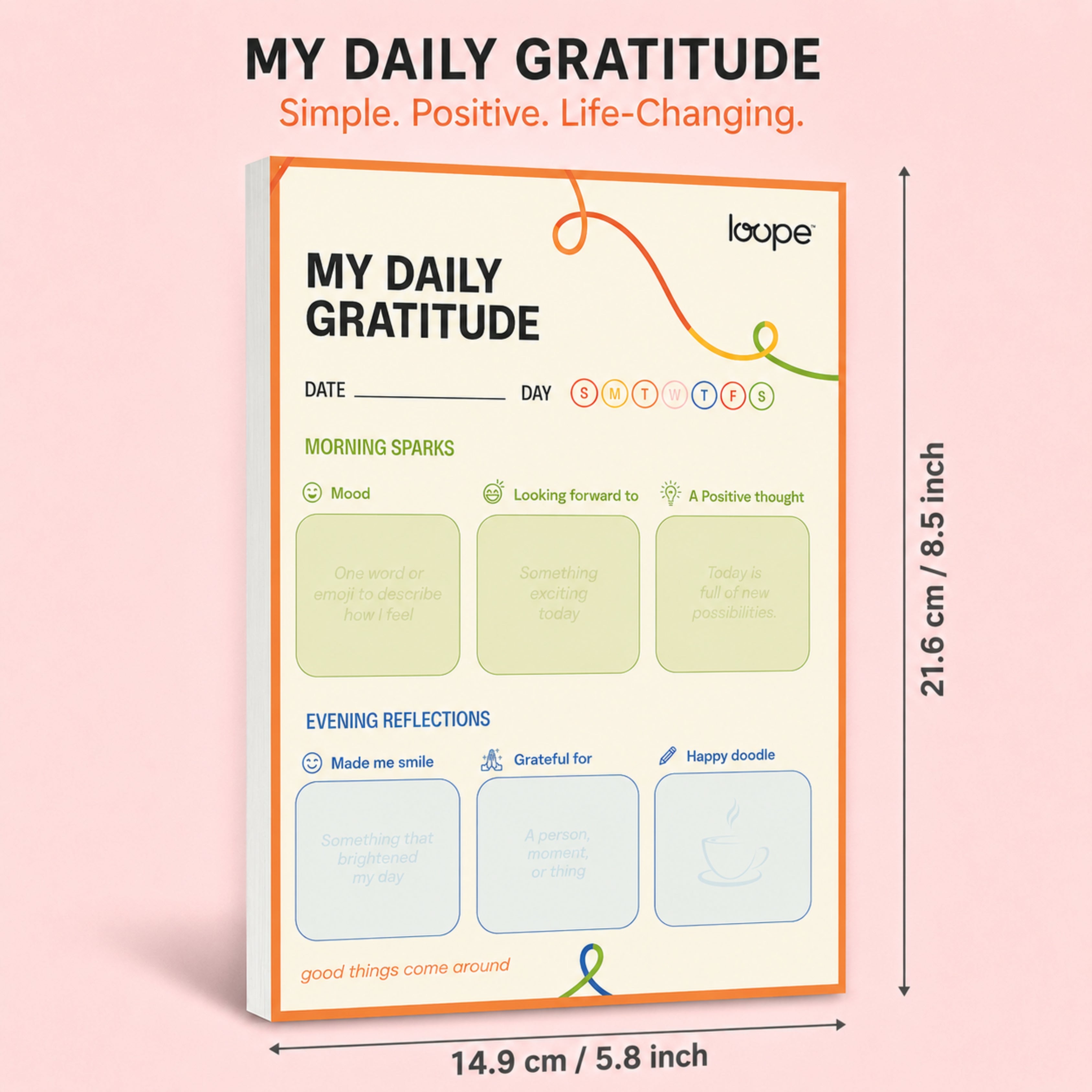 Loope My Daily Gratitude Planner | Loope | ST0069039