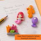 Loope Eraser - Mermaid Shape