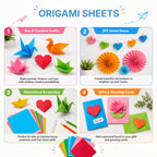 Loope Origami Sheets - 10 Colours
