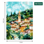 Loope Unruled Notebook A6 | Italian Country Art