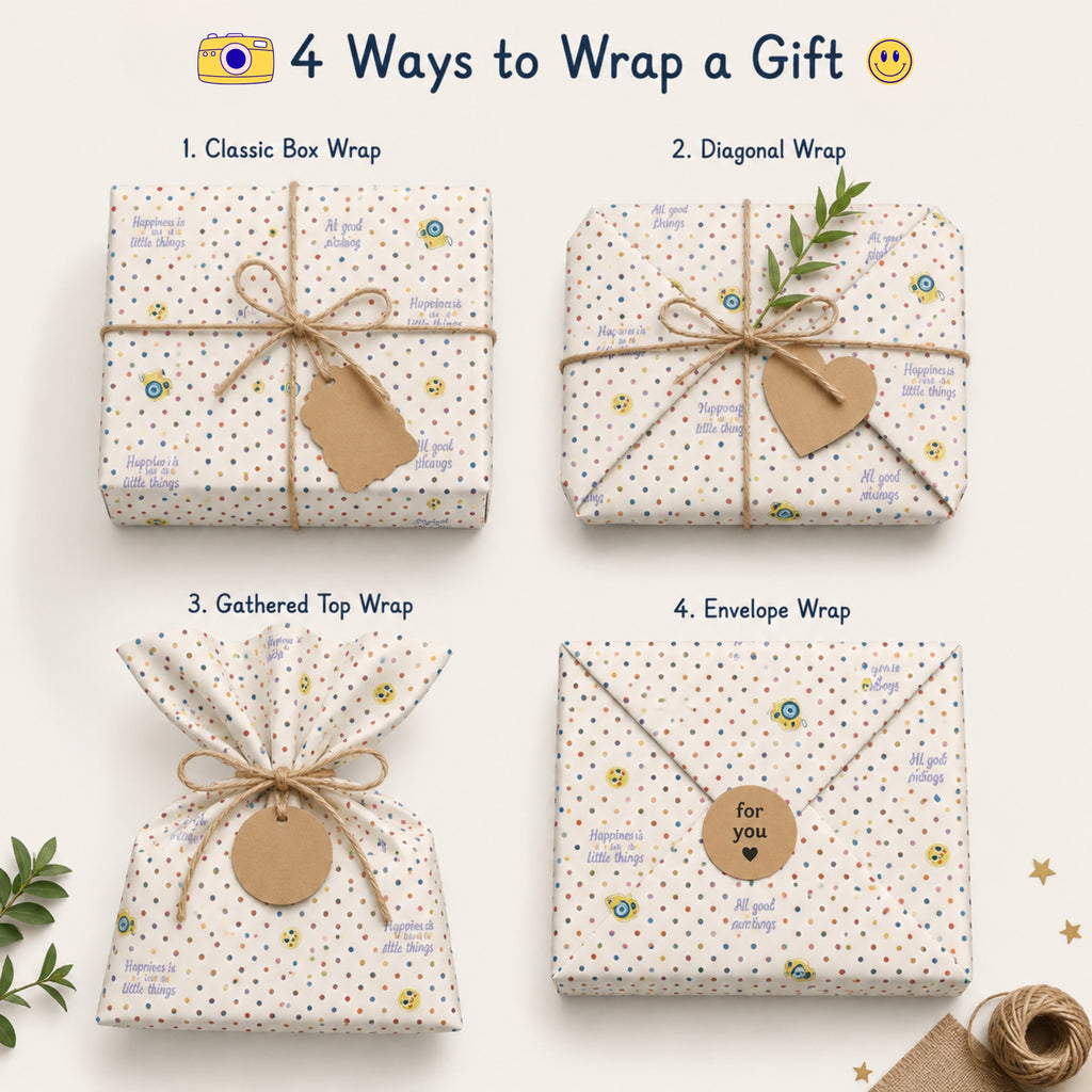 Loope Gift Wrapper - Geometric Dotted