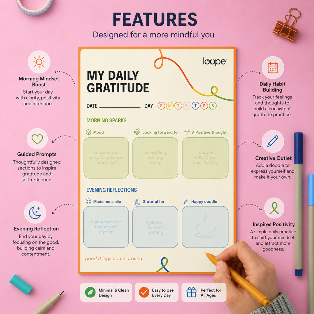 Loope My Daily Gratitude Planner