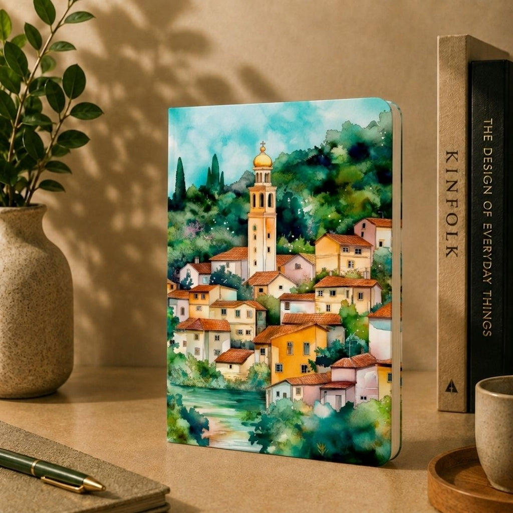 Loope Unruled Notebook A6 | Italian Country Art