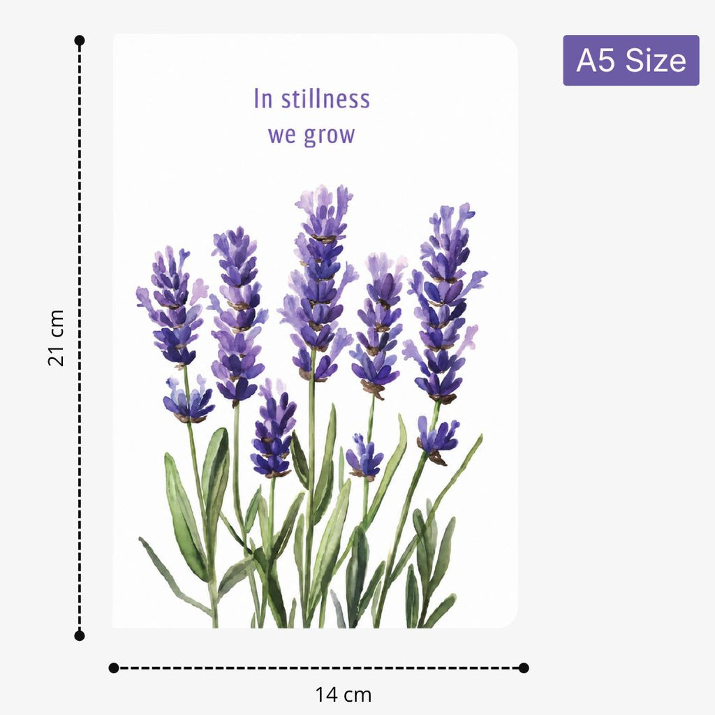 Loope In Stillness We Grow Notebook - A5