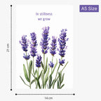 Loope In Stillness We Grow Notebook - A5