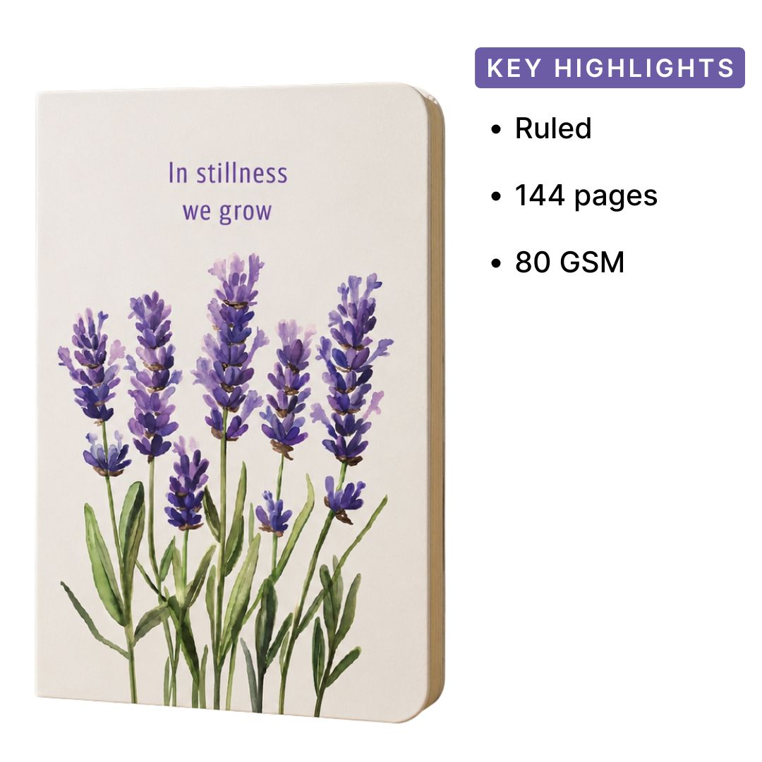 Loope In Stillness We Grow Notebook - A5 | Loope | ST0069598