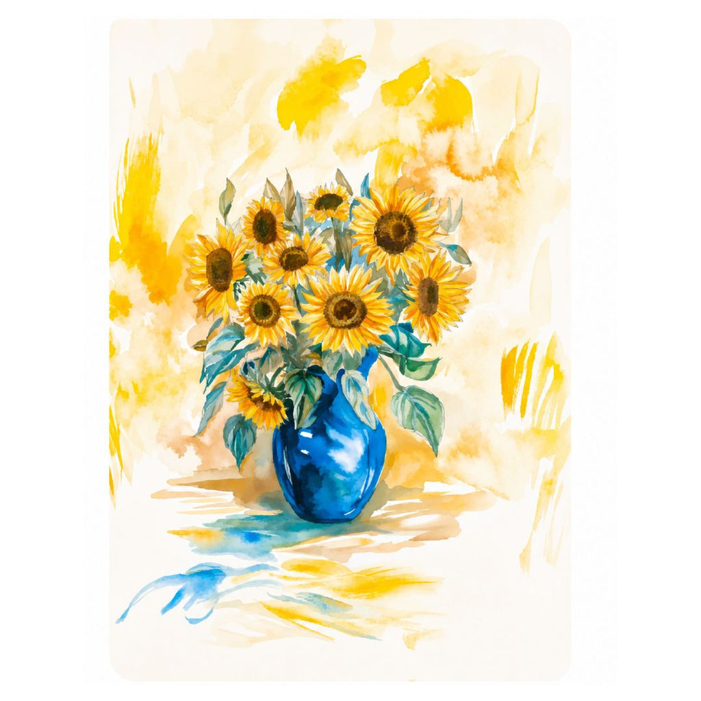 Loope Sunflower Pot Notebook - A5