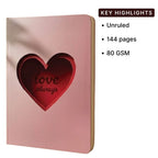 Loope Love Always Foil Notebook - A6