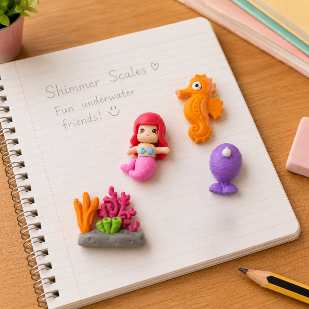 Loope Eraser - Mermaid Shape | Loope | ST0069044