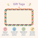 Loope Gift Tag- Geometric Check