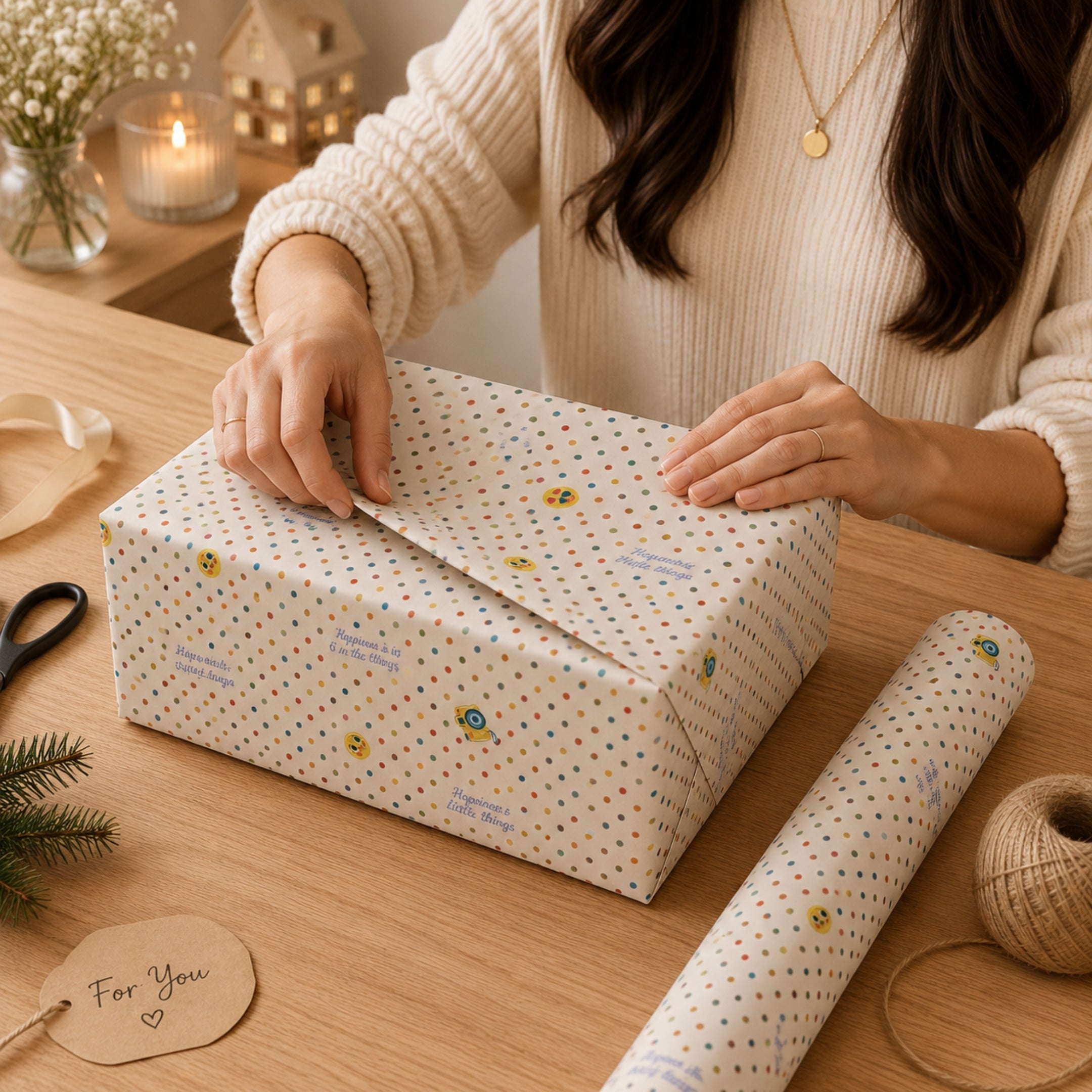 Loope Gift Wrapper - Geometric Dotted | Loope | GI0014258