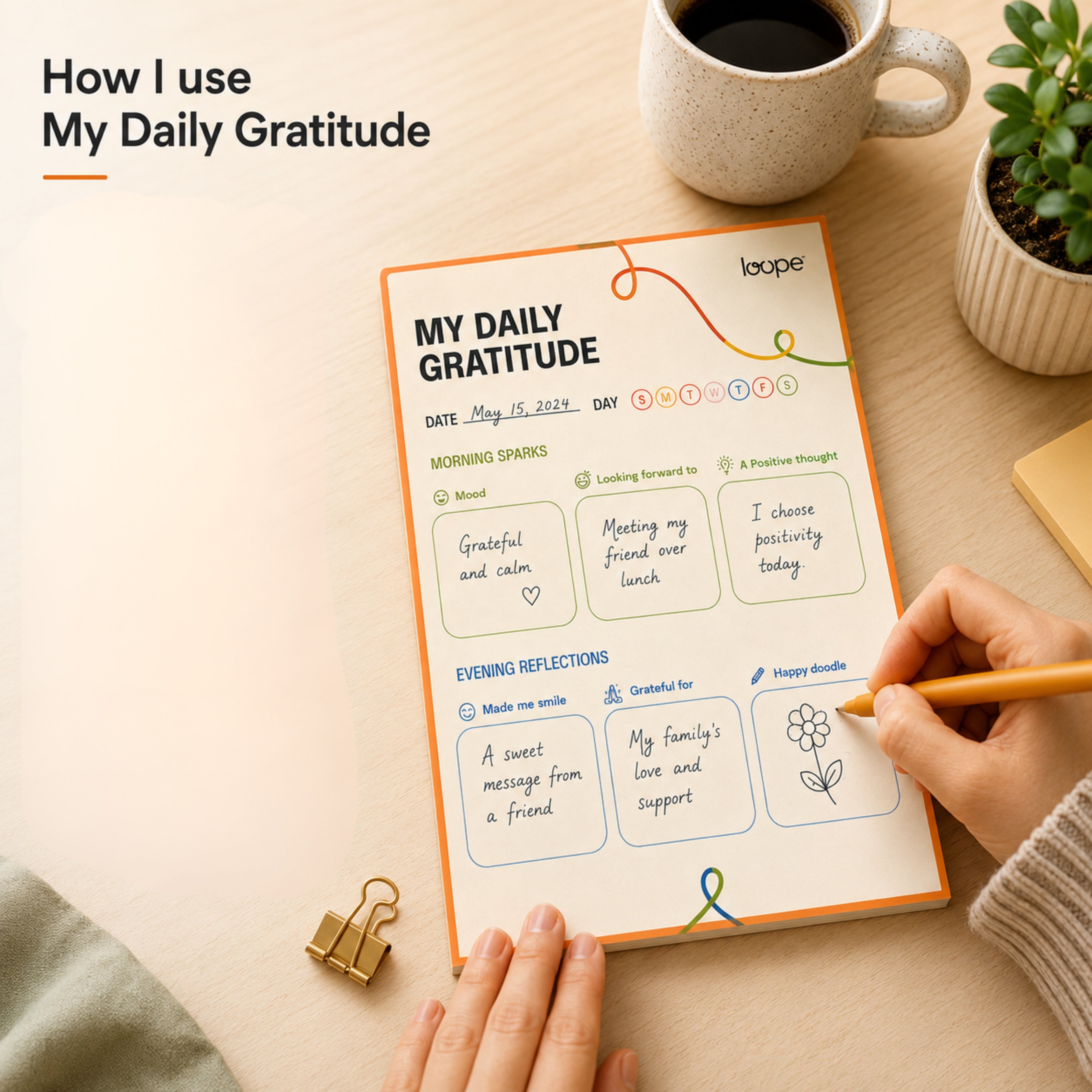 Loope My Daily Gratitude Planner | Loope | ST0069039
