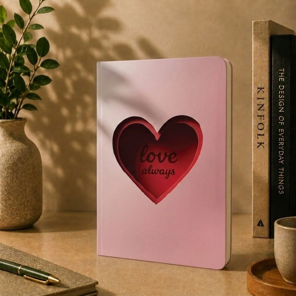 Loope Love Always Foil Notebook - A6