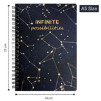 Loope Spiral Notebook A5  - Infinite Possibilities