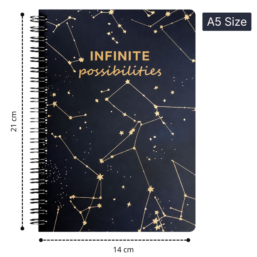 Loope Spiral Notebook A5  - Infinite Possibilities | Loope | ST0069592