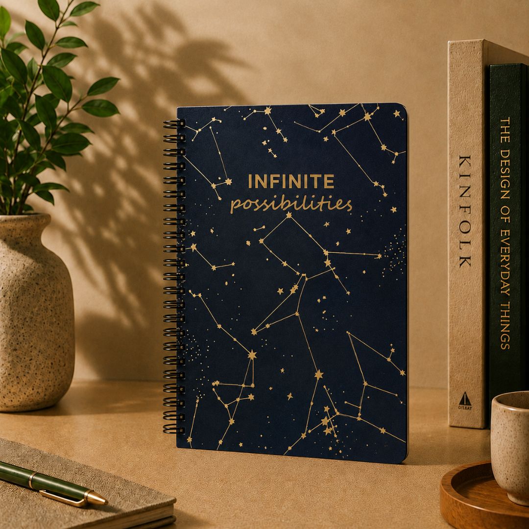 Loope Spiral Notebook A5  - Infinite Possibilities | Loope | ST0069592