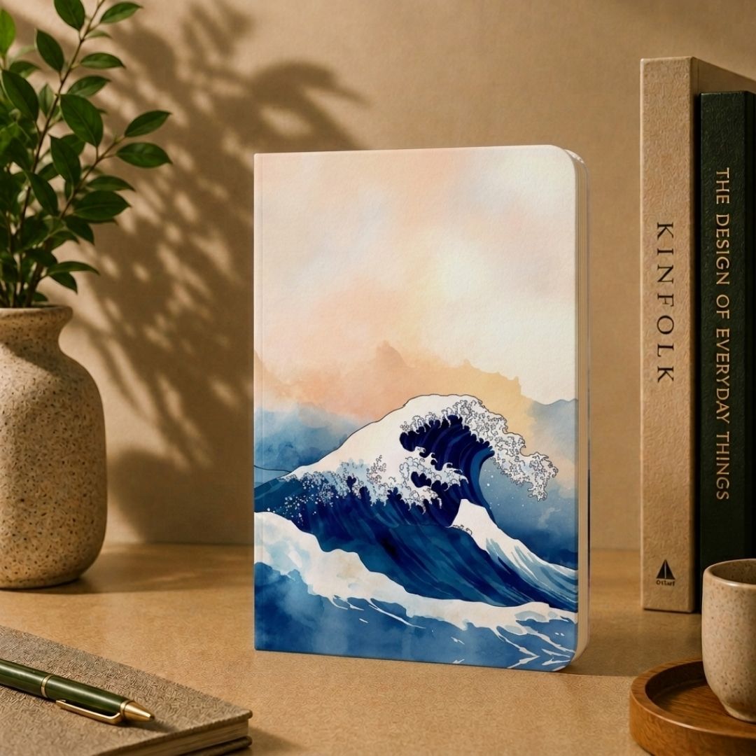 Loope The Great Wave Off Notebook - A6 | Loope | ST0069940