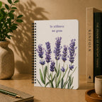 Loope Spiral Notebook A5  - In Stillness We Grow