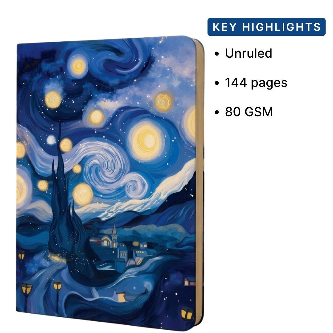 Loope The Starry Night Notebook - A6 | Loope | ST0069941