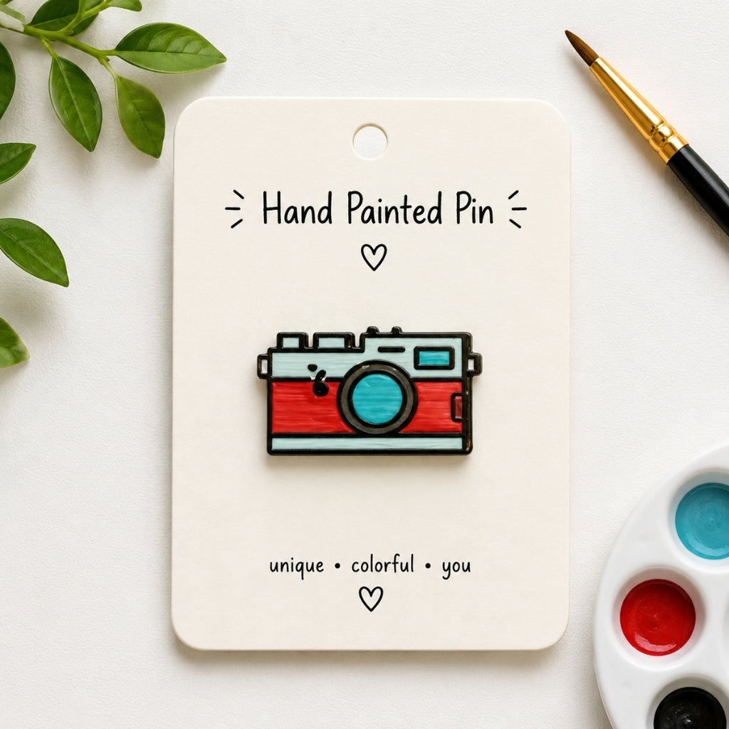 Loope Wooden Pin - Digital Camera