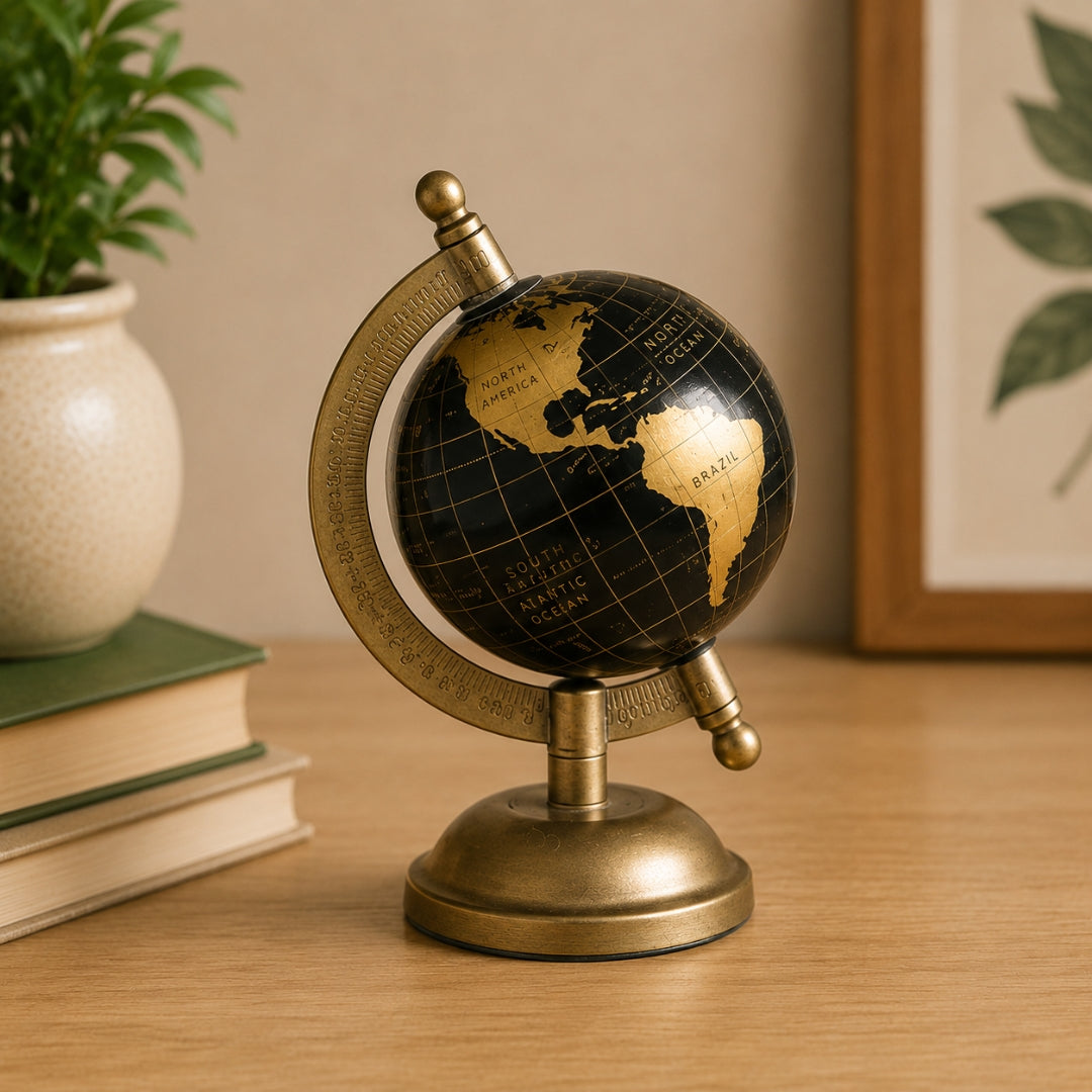 Loope Voyager World Globe - Black | Loope | GI0014540