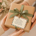 Loope Gift Tag- Geometric Check