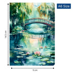 Loope The Water Lily Pond Notebook - A6