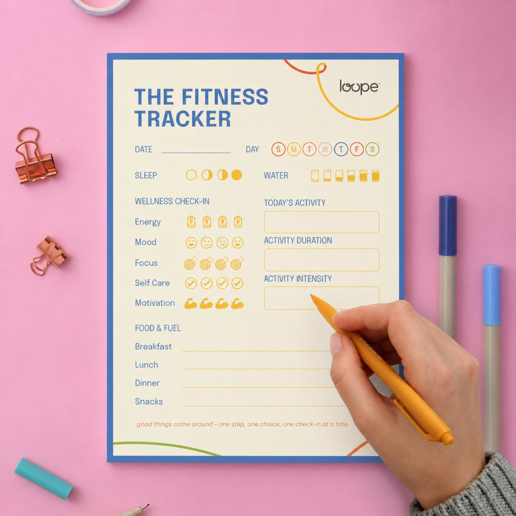 Loope Daily Fitness Planner