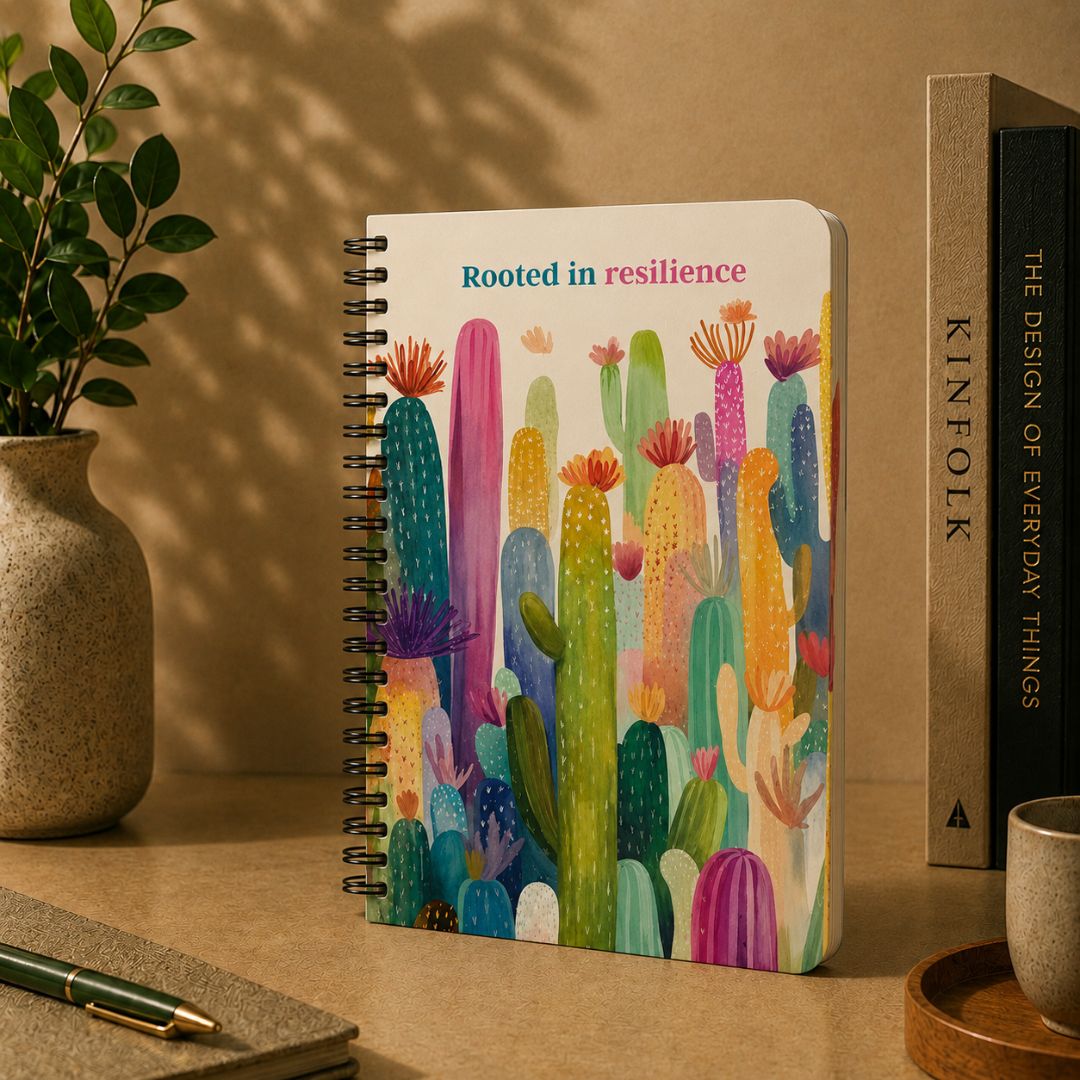 Loope Spiral Notebook A5  - Rooted In Resilience | Loope | ST0069595