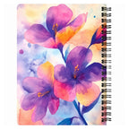 Loope Spiral Notebook A5  - Watercolour Flowers