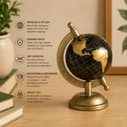 Loope Voyager World Globe - Black
