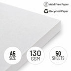 Loope A5 Sketch Pad  - Flower