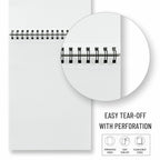 Loope A5 Sketch Pad  - Flower