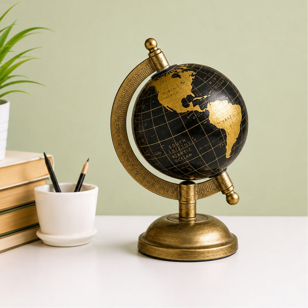Loope Voyager World Globe - Black