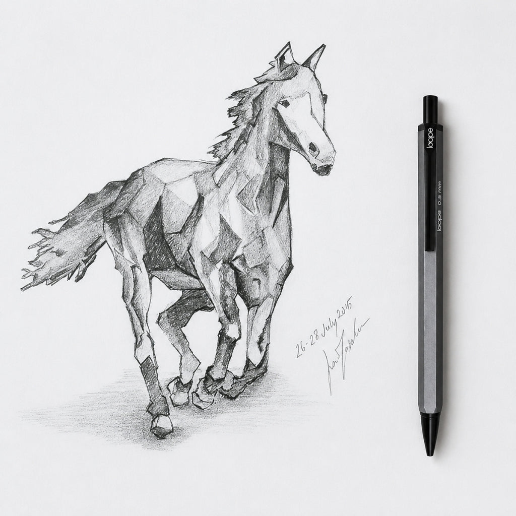 Loope Mechanical Pencil - 0.5mm- Grey