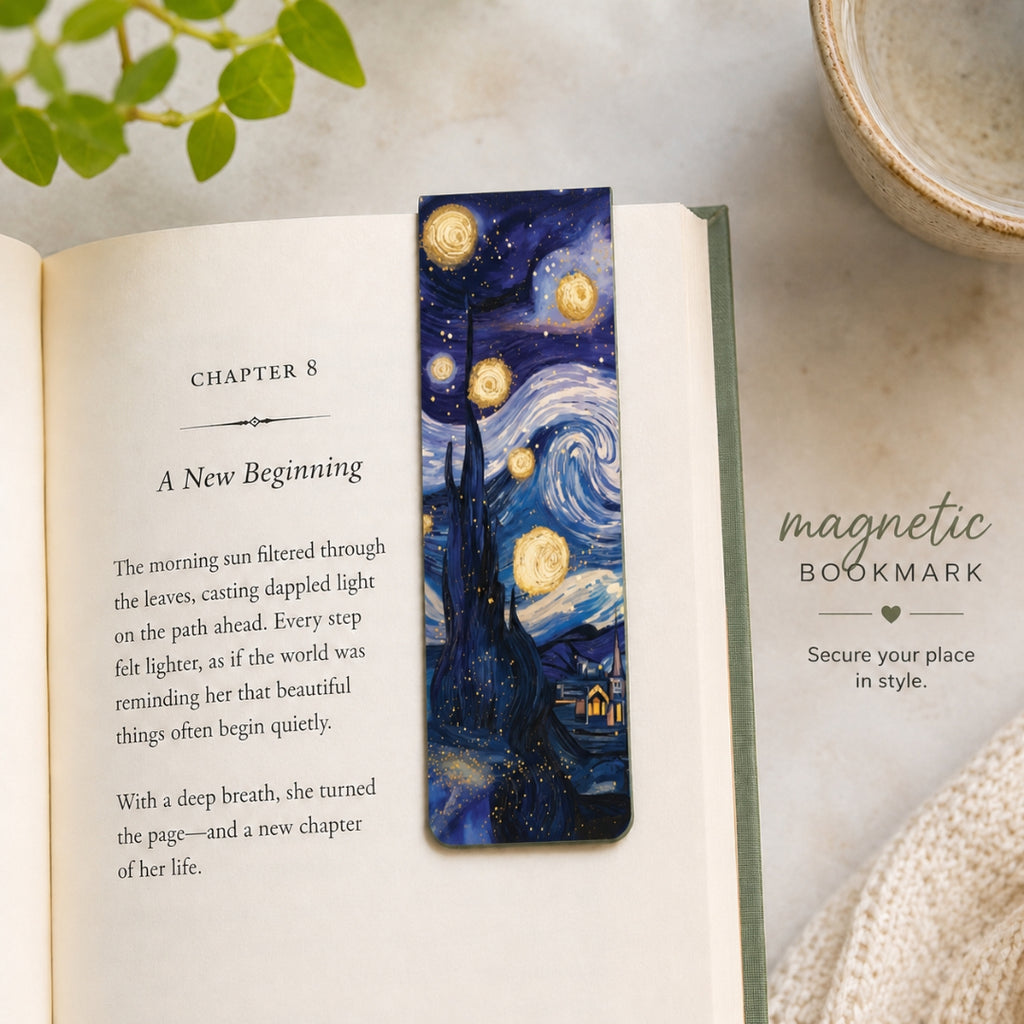 Loope Bookmark - The Starry Night By Vincent Van Gogh
