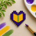 Loope Wooden Pin - Book Lovers