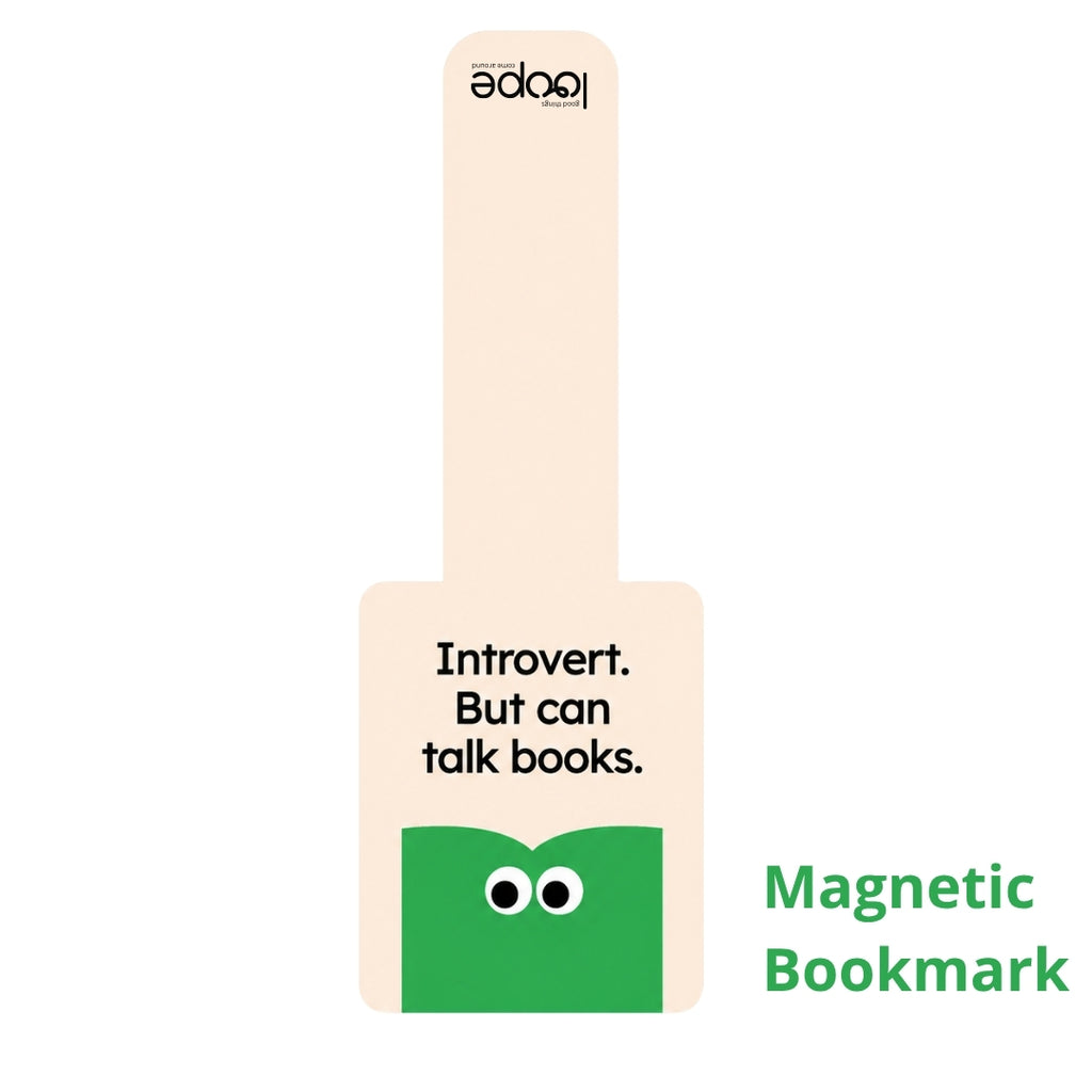 Loope Bookmark - Introvert But Can Talk Books