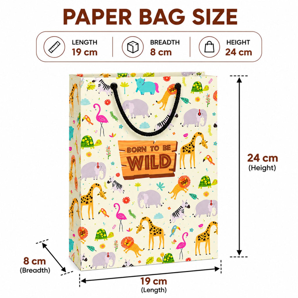 Loope Gift Bag Medium - Jungle