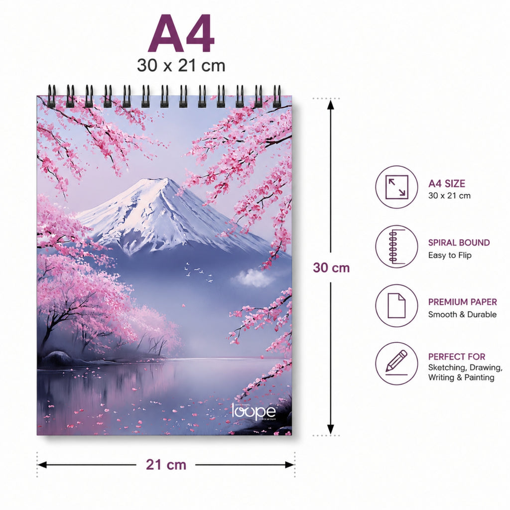 Loope A4 Sketch Pad - Japan