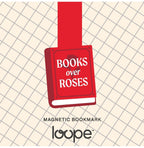 Loope Bookmark -   Books Over Roses
