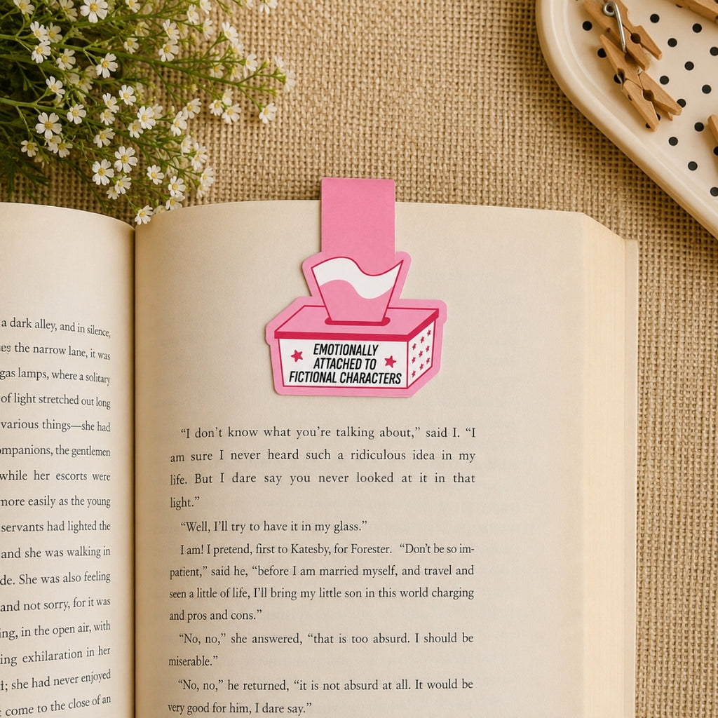 Loope Bookmark - Emotionally Attached To Fictional Characters