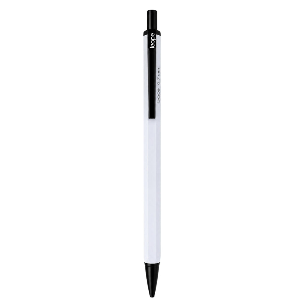 Loope Mechanical Pencil - 0.7mm- White