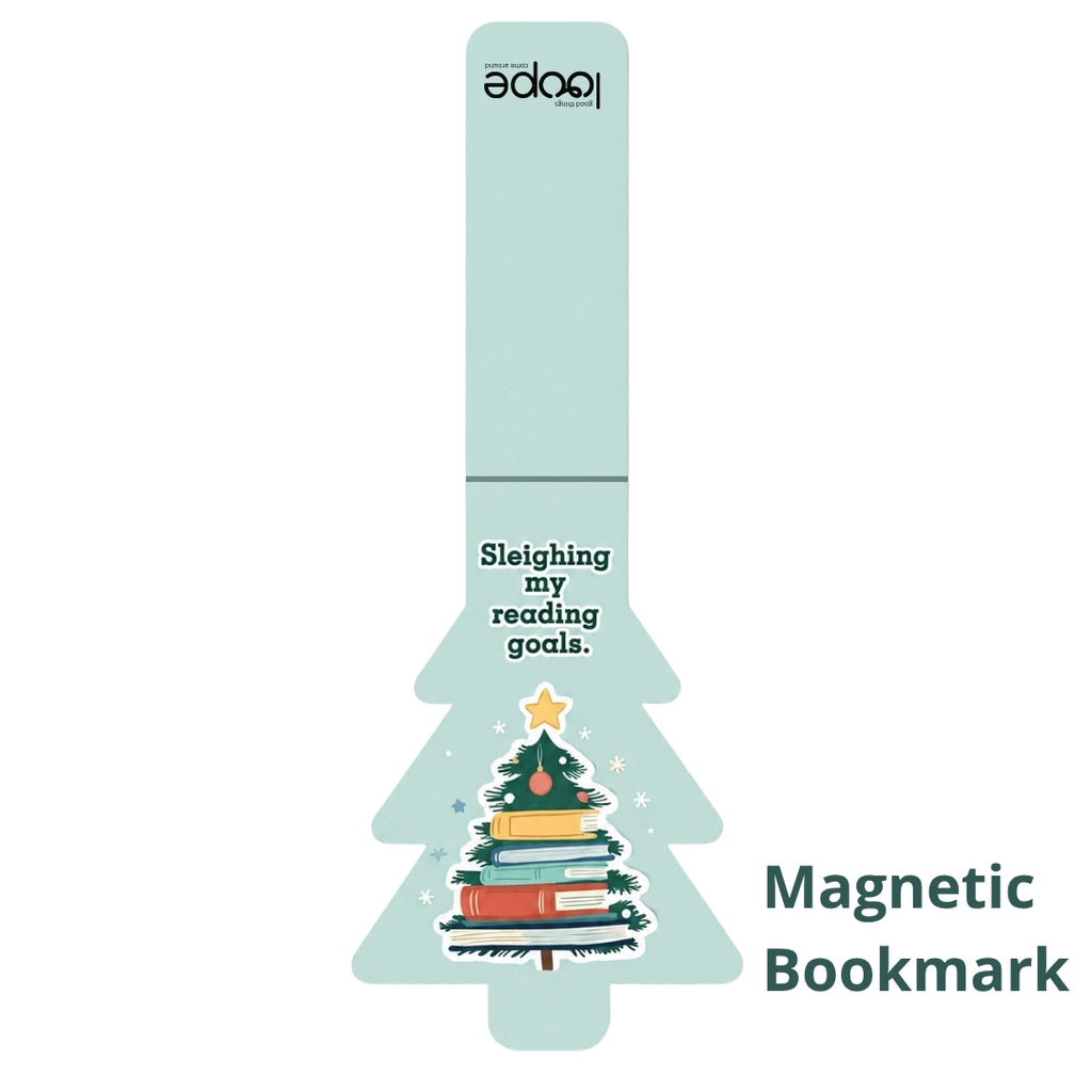 Loope Bookmark - Sleighing My Reading Goals