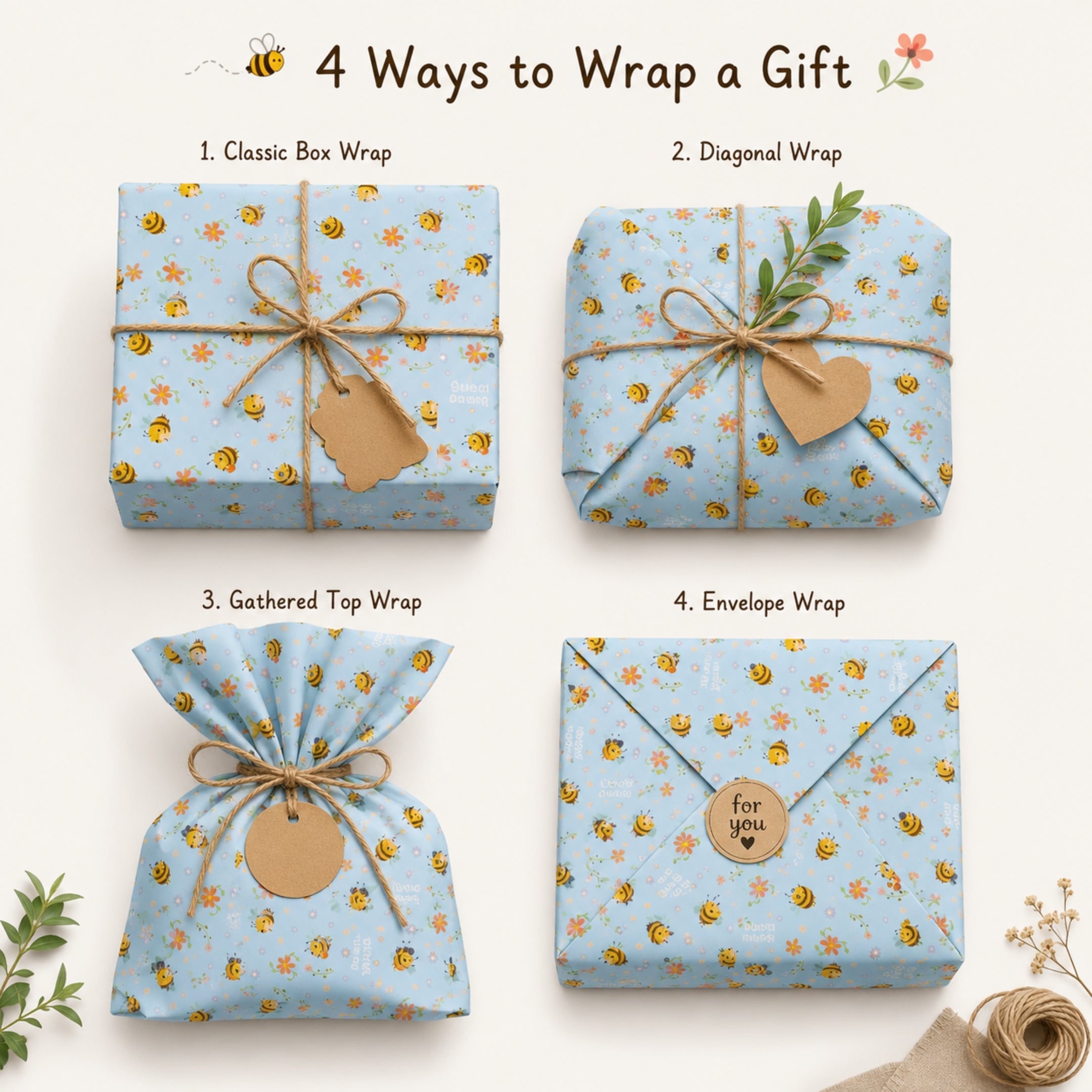 Loope Gift Wrapper - Bee | Loope | GI0014253
