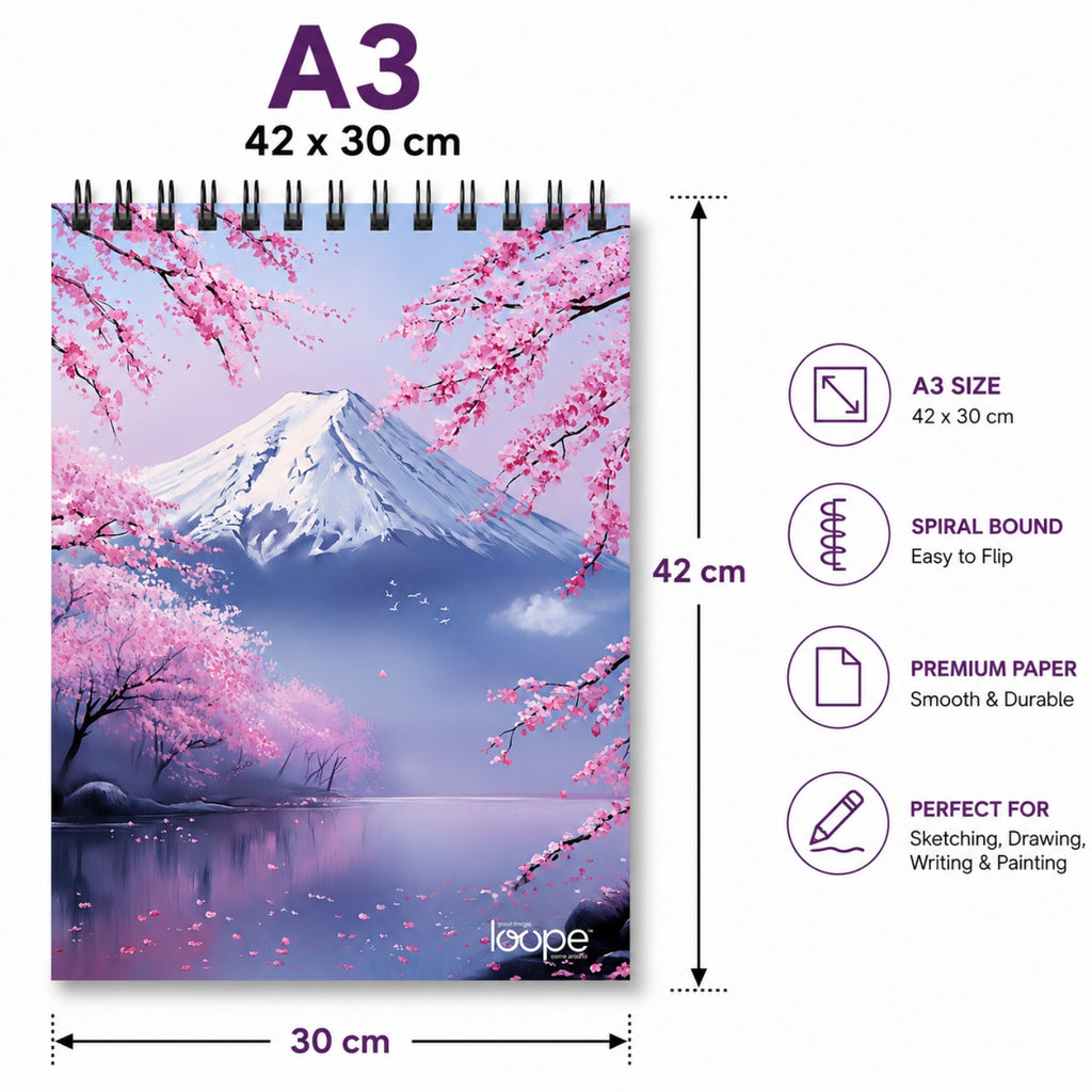 Loope A3 Sketch Pad - Japan